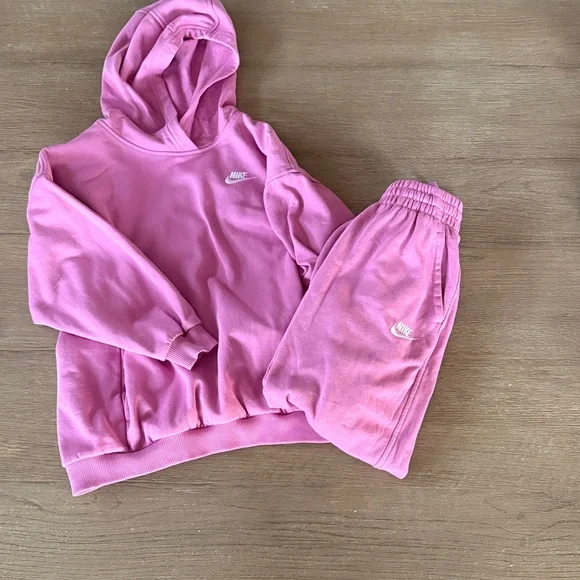 Nike Vibrant Pink Pullover Hoodie - Picture 2 of 5